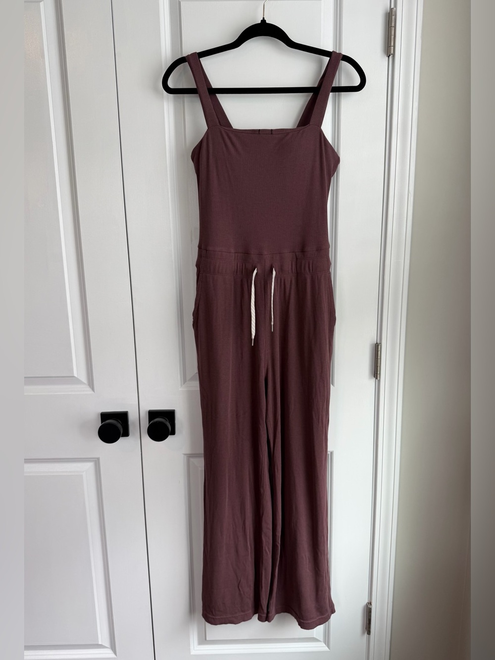 Vuori Mudra Wide-Leg Jumpsuit Hazelnut Size Medium